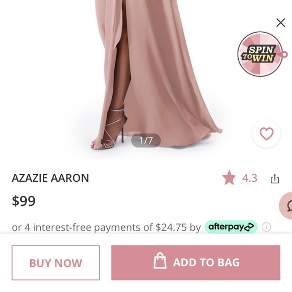 Bridesmaid dress - Picture 3 of 8